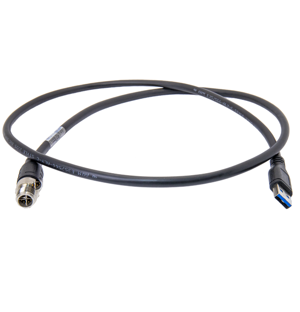 USB3 IP-rated M12 Cables