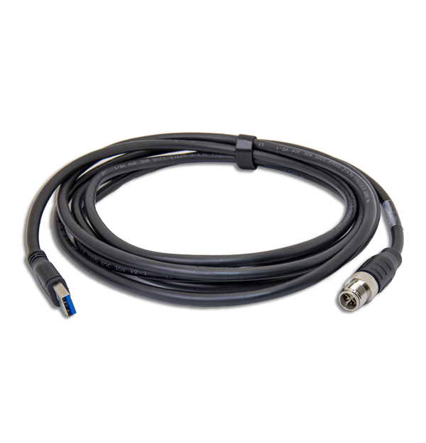 USB3 IP-rated M12 Cables