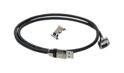 USB 3.1 Locking Cables (Cast Metal Connectors)