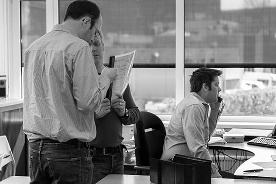 Teledyne Adimec people working